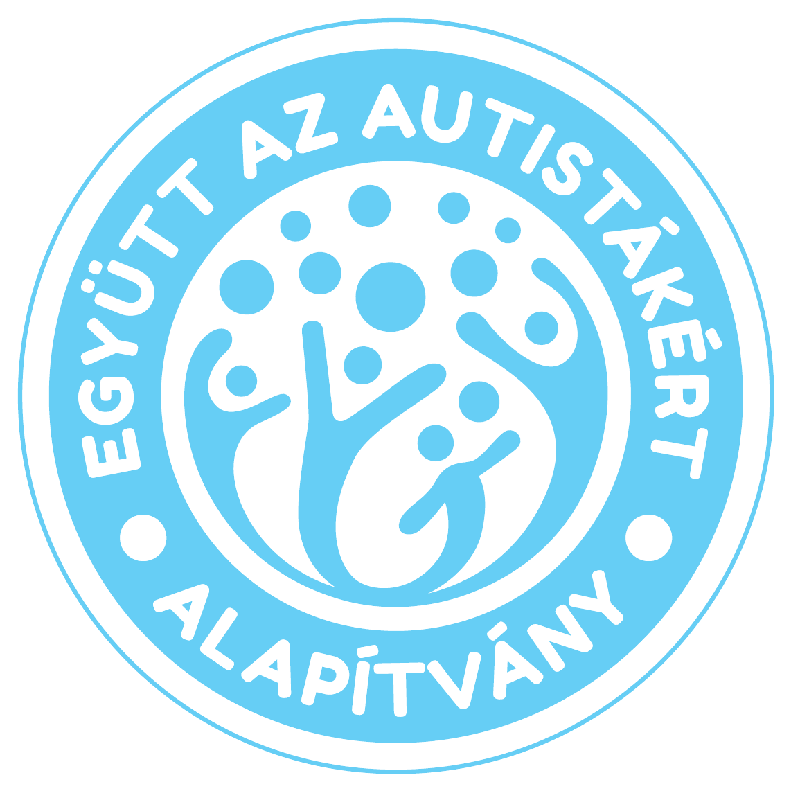 Együtt az Autistákért logó